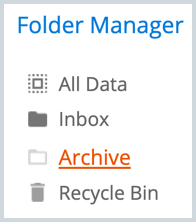 Close up Folder Manager 2