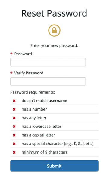 Reset Password 7
