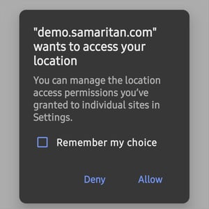 SIS Location request