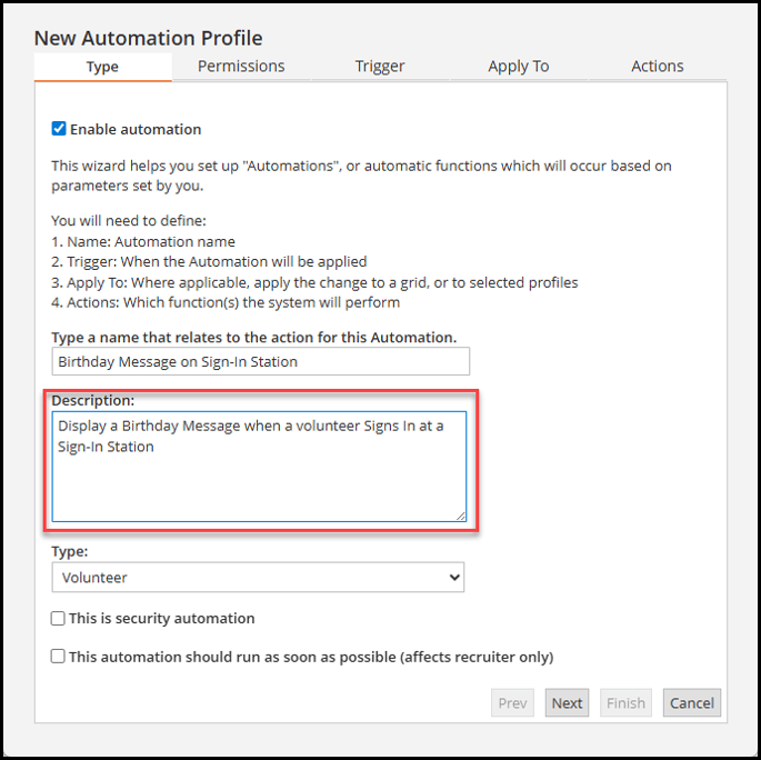 Sign-in Description